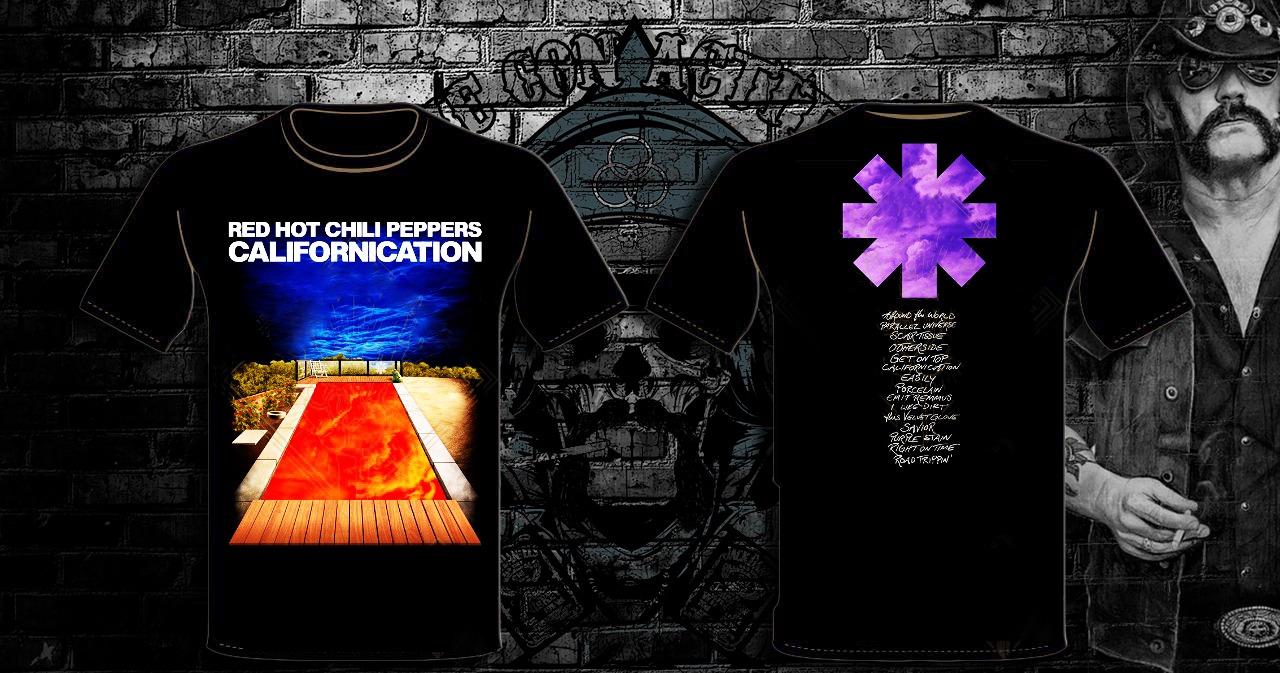 POLERA RED HOT CHILI PEPPERS CALIFORNICATION