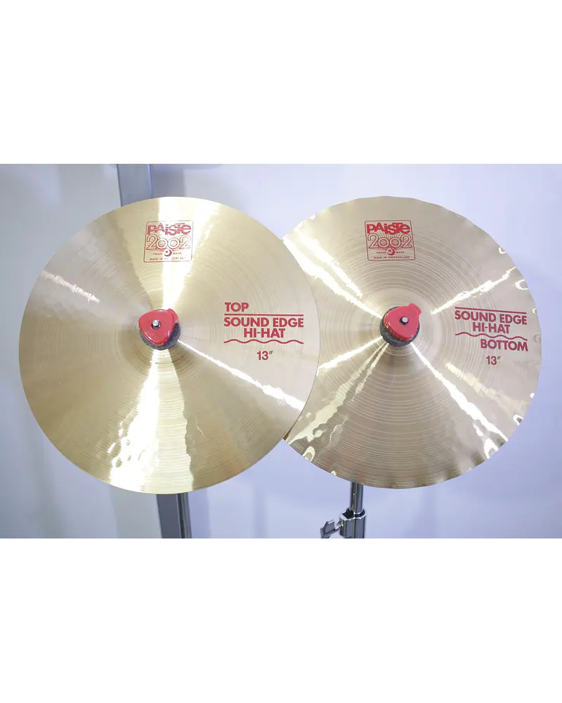 SOUND EDGE HI HAT 13 2002 PAISTE
