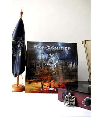 VINILO DEE SNIDER FOR THE LOVE OF METAL 