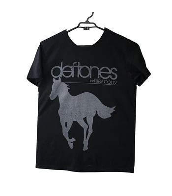 POLERA DEFTONES PONY WHITE 2.0