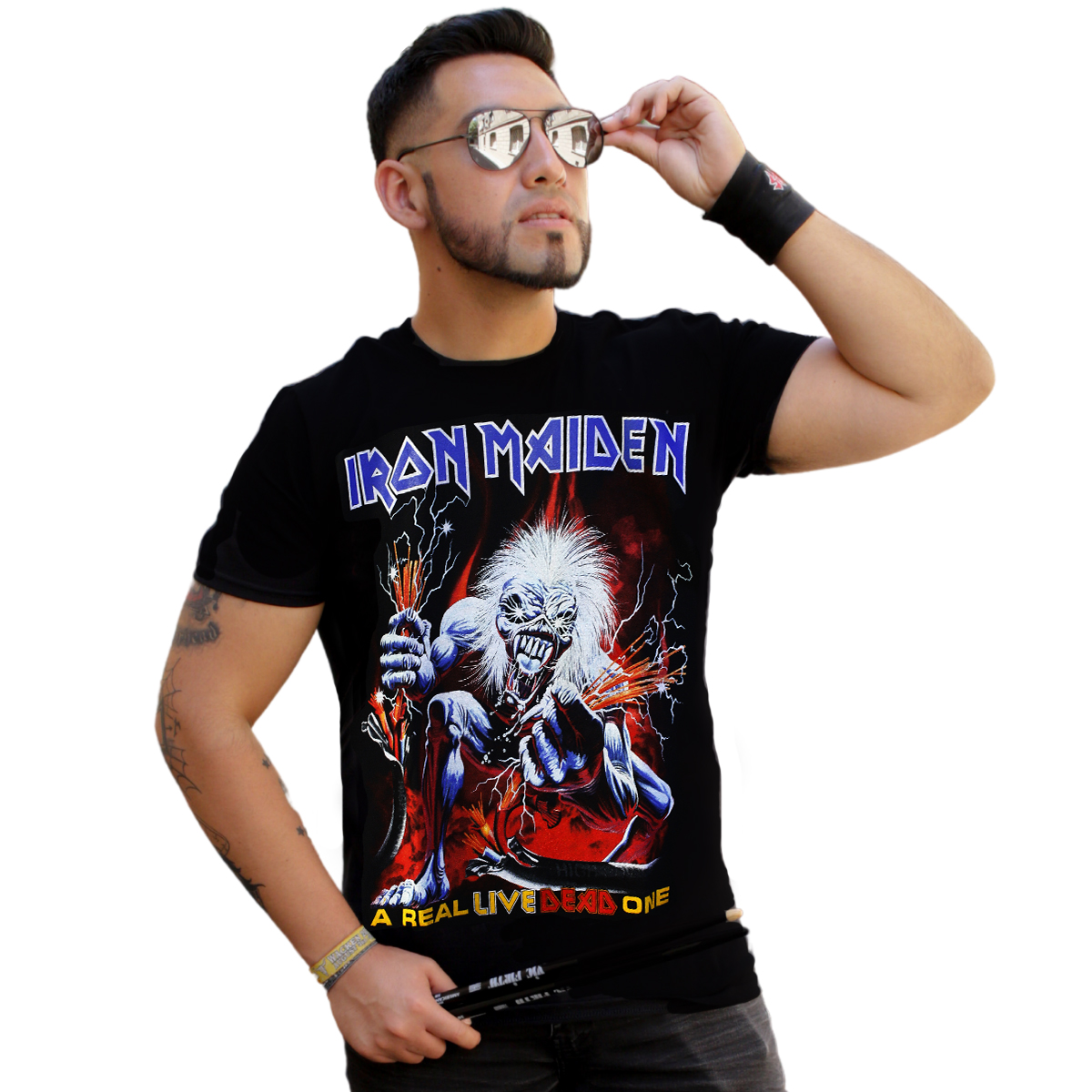 POLERA IRON MAIDEN A REAL LIVE DEAD ONE