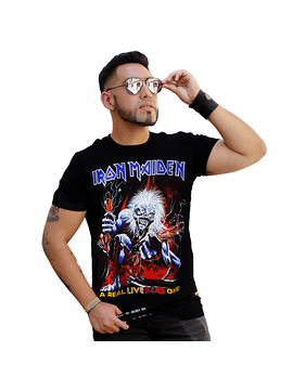 POLERA IRON MAIDEN A REAL LIVE DEAD ONE