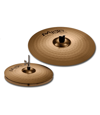 ESENCIAL SET 201 PAISTE HI HAT 14 + CRASH RIDE 18 201 PAISTE