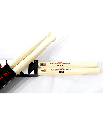 PACK X2 BAQUETAS ROCK AMERICAN CLASSIC VIC FIRTH