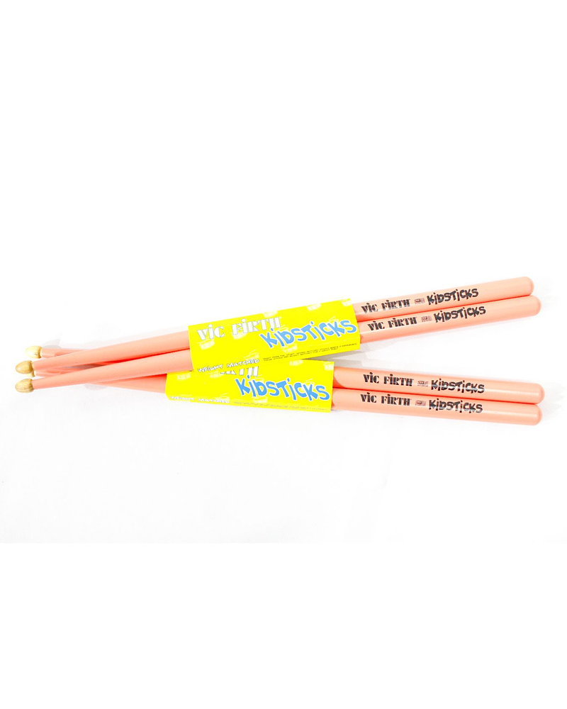 PACK X2 BAQUETAS KIDS ROSA VIC FIRTH 