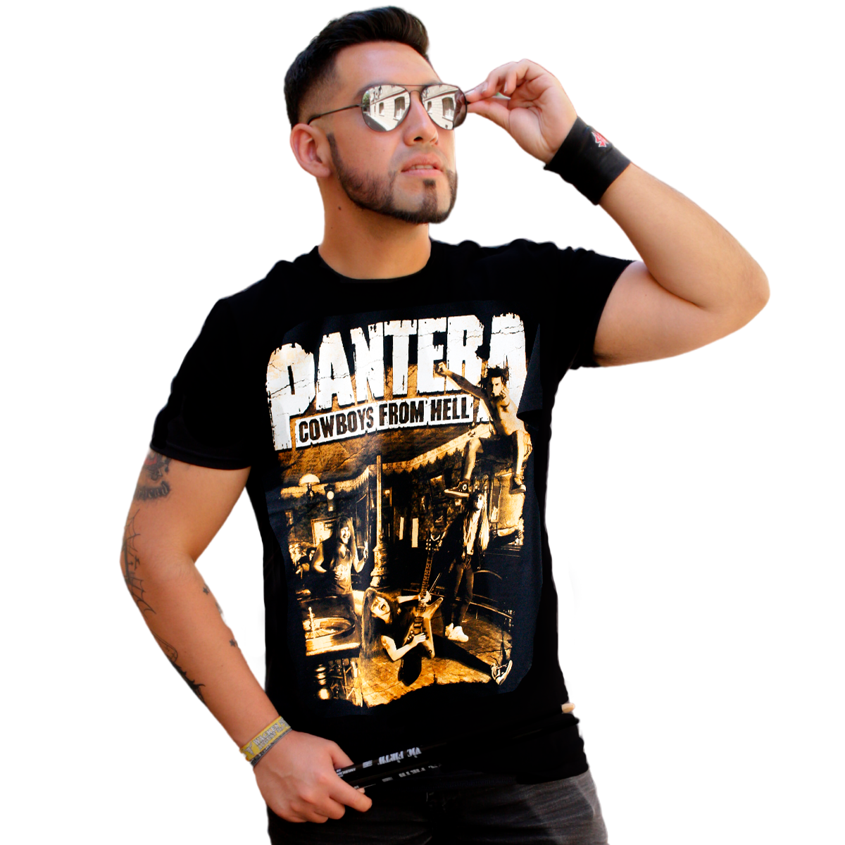 POLERA PANTERA COWBOYS FROM HELL