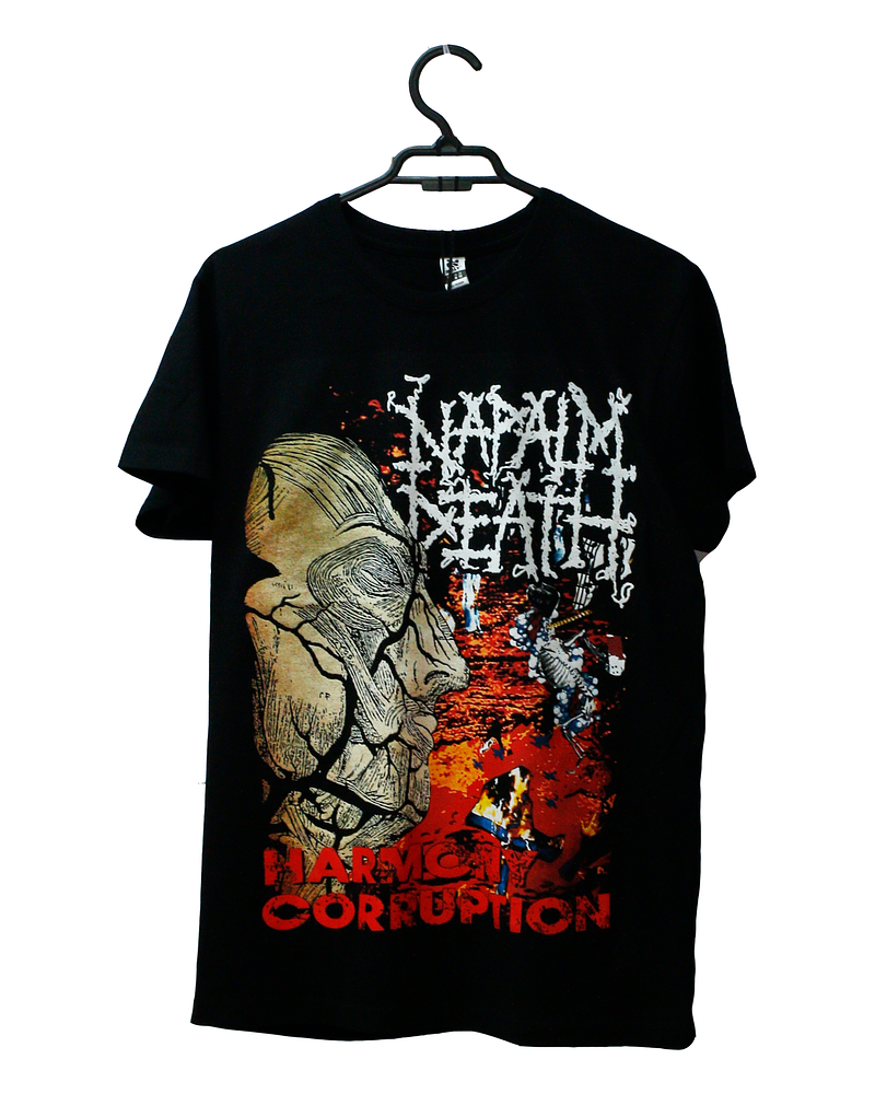 POLERA HARMONY CORRUPTION NAPALM DEATH