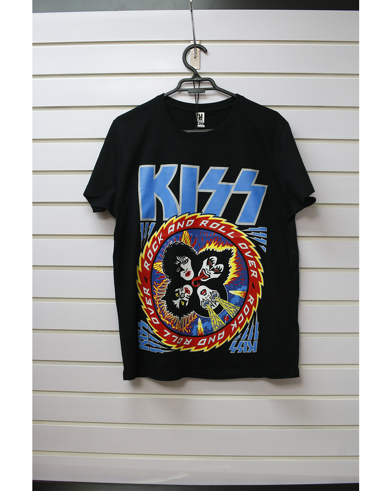 POLERA BANDA KISS ROCK AND ROLL OVER