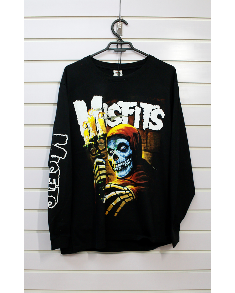 POLERA MISFITS AMERICAN PSYCHO MANGA LARGA