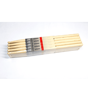 PACK 10 BAQUETAS 2B CLASSIC WILLIAMS DRUMSTICKS 