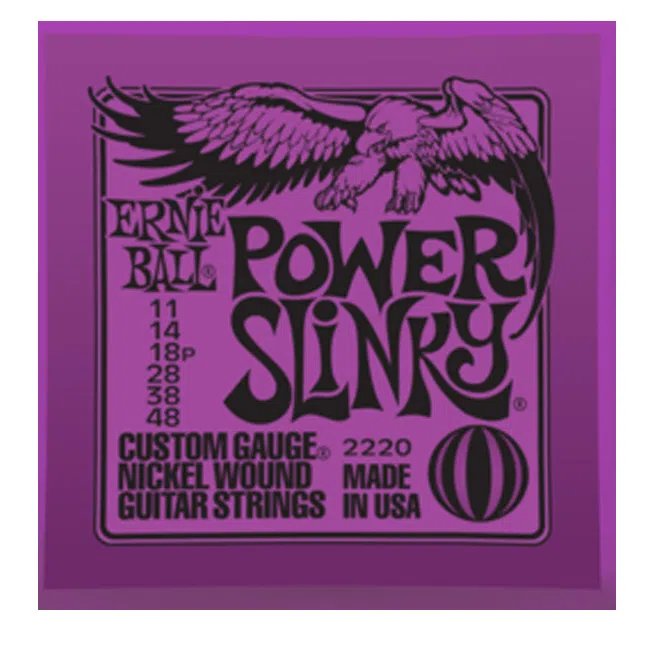 Cuedas Guitarra Eléctrica Ernie Ball Power Slinky 11-48 P02220