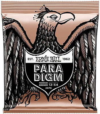 Cuerdas Guitarra Ernie Ball Folk Paradigm Phosphor Bronze 12-54 P02076