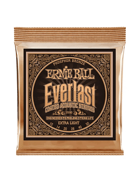 Cuerdas Guitarra Folk Ernie Ball Everest 10-50 P02550