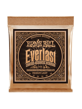 Cuerdas Guitarra Folk Ernie Ball Everlast 12-54 P02546 
