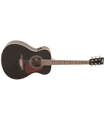 Guitarra Electroacústica Vintage VE300 BLK