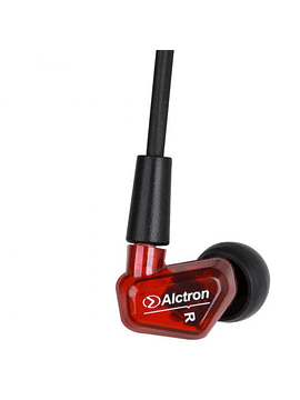 Audifonos In Air Monitoreo Rojo Alctron AE07R