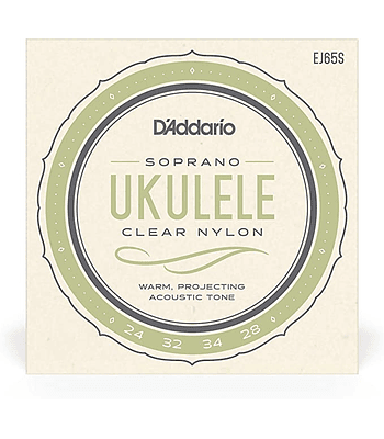 Cuerdas Ukelele Soprano D'addario EJ65S