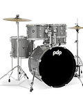 BATERIA COMPLETA PDP CENTER STAGE SILVER SPARKLE