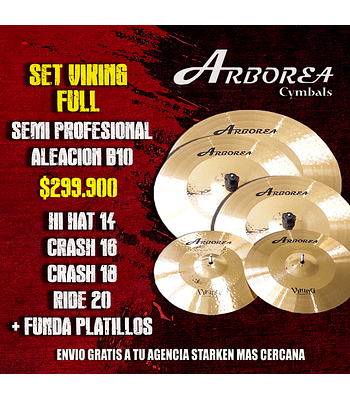 SET FULL VIKING SEMI PROFESIONAL ARBOREA