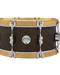 CAJA 14X6.5 PDP CONCEPT MAPLE WALNUT STAIN NATURAL HOOPS