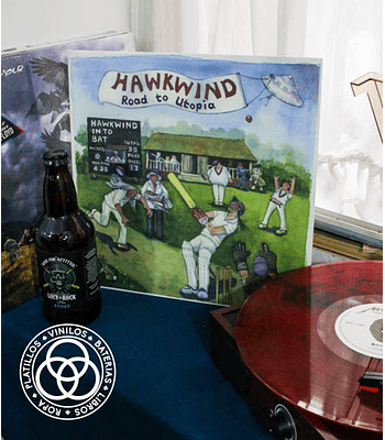 VINILO HAWKWIND ROAD TO UTOPIA 