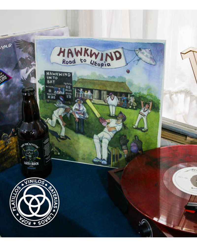 VINILO HAWKWIND ROAD TO UTOPIA 