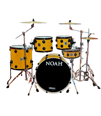 BATERIA COMPLETA NOAH DC  - Amarillo