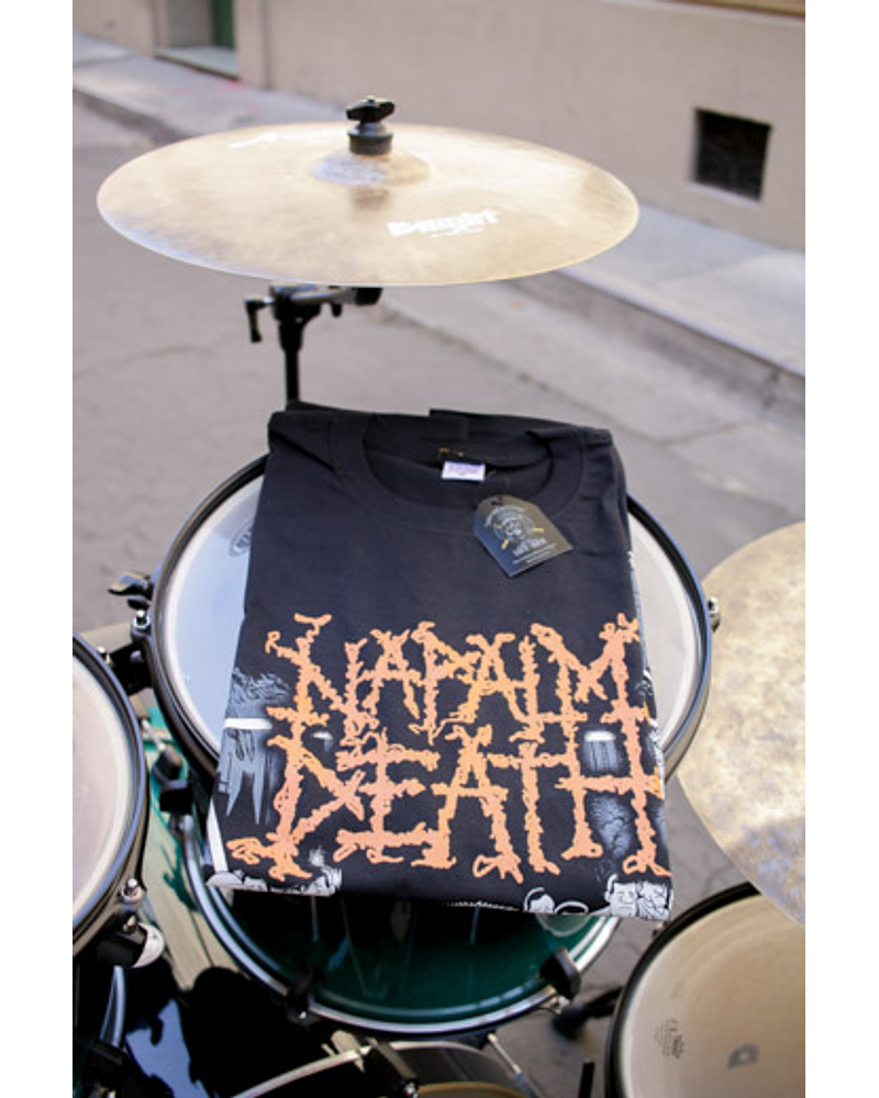 POLERA NAPALM DEATH FROM ENSLAVEMENT TO OBLITERATION