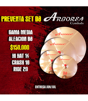 PREVENTA SET ARBOREA B8 14 16 20