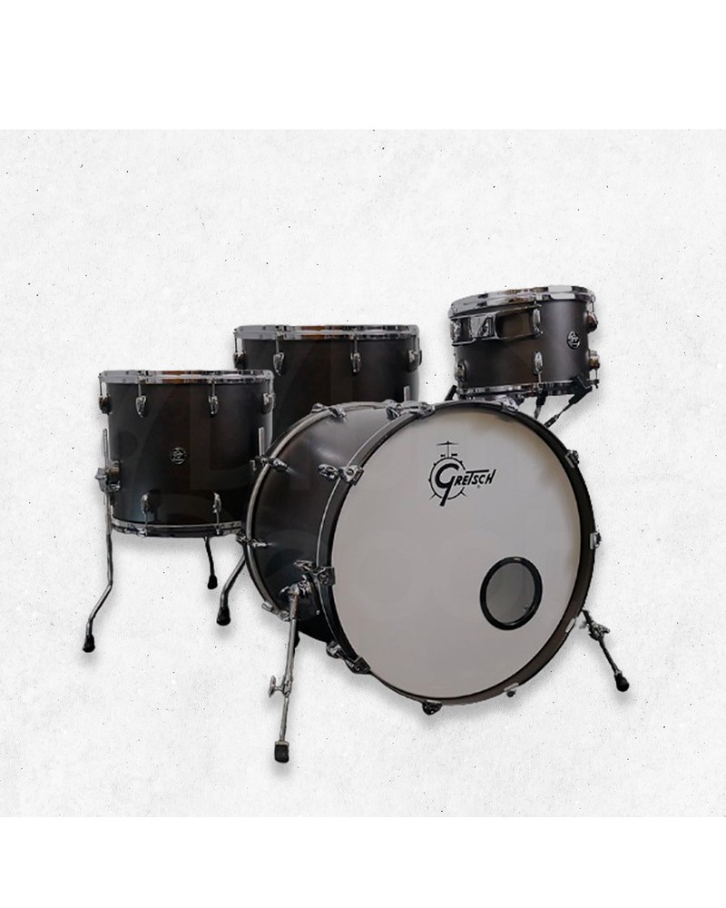 GRETSCH RENOWN MAPLE SHELLPACK 13 14 16 24 SATIN BLACK