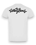 POLERA BLANCA MANGA CORTA THE ROLLING STONES