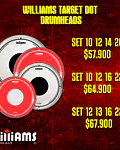 SET TARGET DOT DOBLE CAPA CLEAR RED