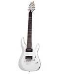 SCHECTER C-7 DELUXE SATIN WHITE GUITARRA ELECTRICA 7 CUERDAS C7DELSWHT