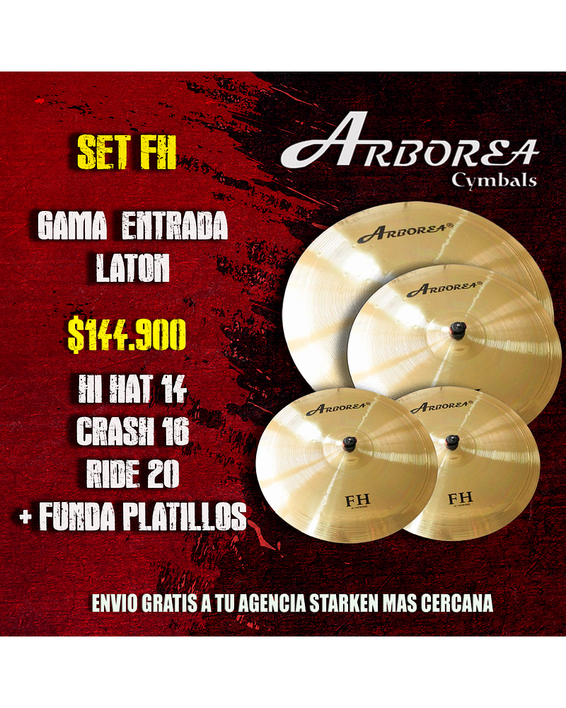 PACK 14 16 20 FH GAMA DE ENTRADA ARBOREA 