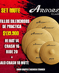 PACK MUTE UNIVERSAL DORADO ARBOREA
