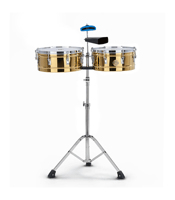 TIMBALETAS 14/15X6.5 LACQUER + ATRIL + 2 CENCERROS WILLIAMS PERCUSSION