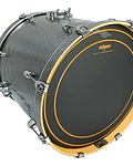 PARCHE DE BOMBO 24" WCBAA2FF MUFFLE COATED BLACK REFLECT WILLIAMS DRUMHEADS