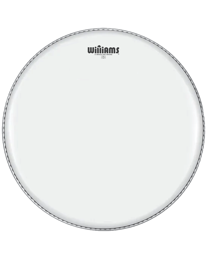 PARCHE 1 CAPA LISO WHITE  WW1 WILLIAMS DRUMHEADS