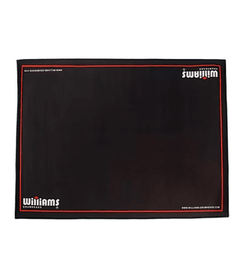 ALFOMBRA BATERIA NEGRA WILLIAMS ANTIDESLIZANTE 1.8MT