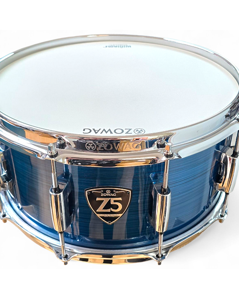 CAJA 14x5.5 BIRCH Z5 PRO 10 AF ARO SUPERCAST 2.3 BLUE WARE ZOWAG DRUMS