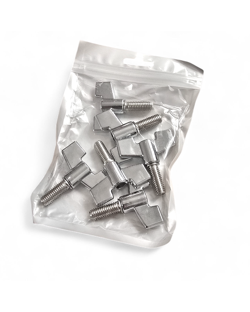 PACK X6 MARIPOSA ATRIL BATERIA C300 MACHO GRUESA 8MM