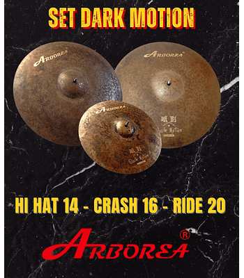 UNIVERSAL SET ARBOREA DARK MOTION 14 16 20