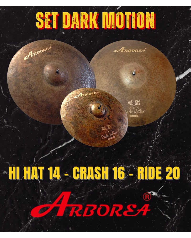 UNIVERSAL SET ARBOREA DARK MOTION 14 16 20