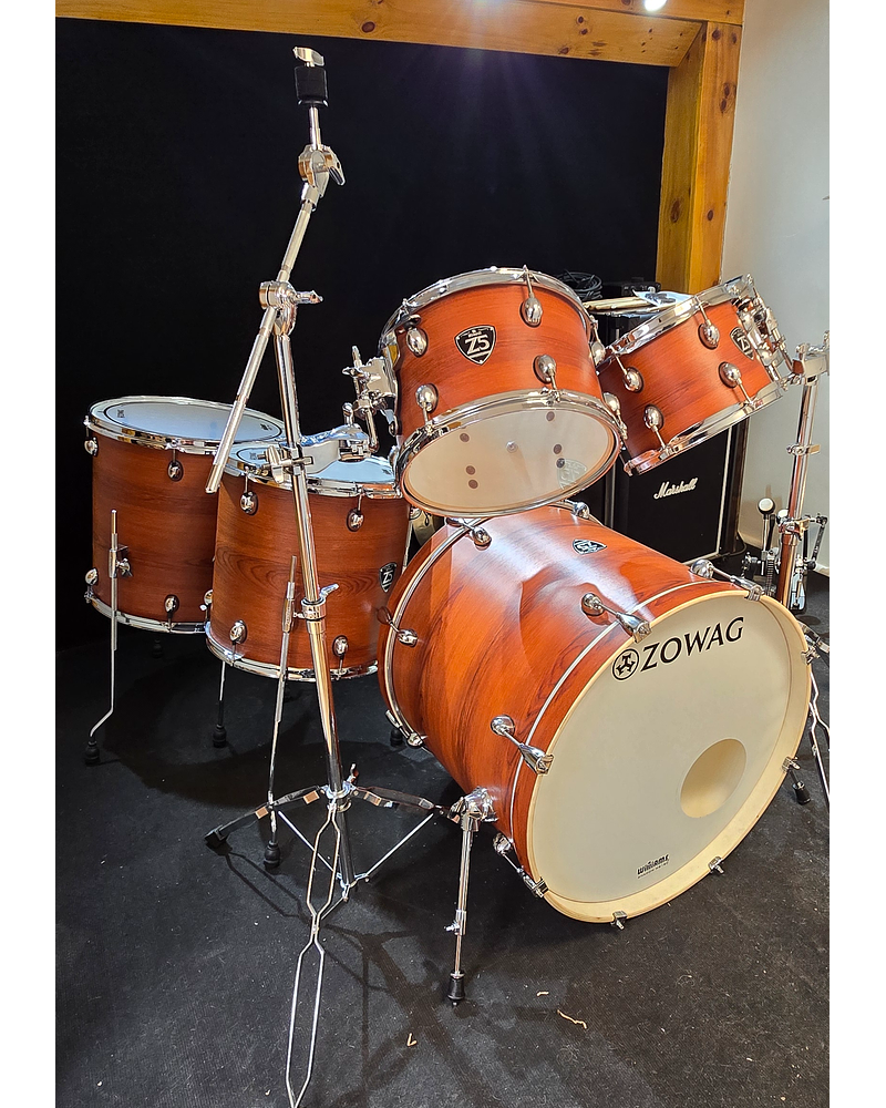 SHELLPACK USADO Z5  08 10 12 14 16 22 RED CEDAR ZOWAG DRUMS