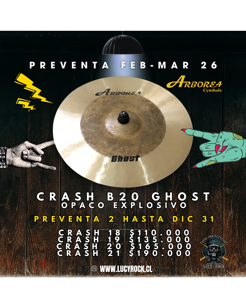PREVENTA CRASHES B20 GHOST FEB - MAR 26