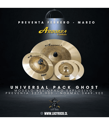 PREVENTA SET ARBOREA GHOST 14 16 20