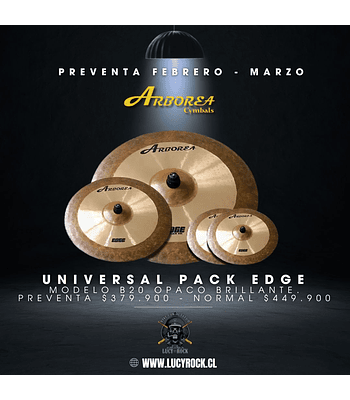 PREVENTA SET ARBOREA EDGE 14 16 20