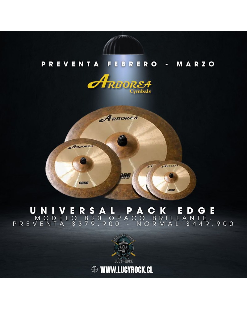 PREVENTA SET ARBOREA EDGE 14 16 20