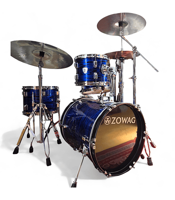 BATERIA COMPLETA Z1 JUNIOR ZOWAG 12 13 13 16 (PLATOS DE REGALO)