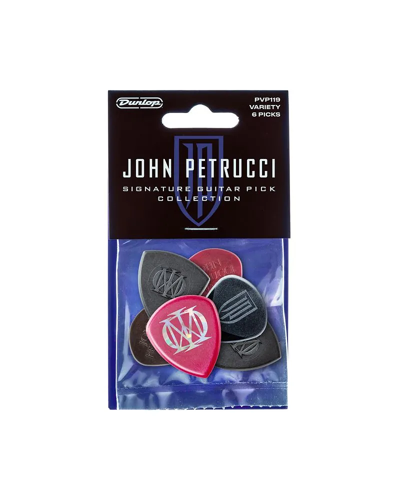 Pack mixto de 6 uñetas Jim Dunlop John Petrucci